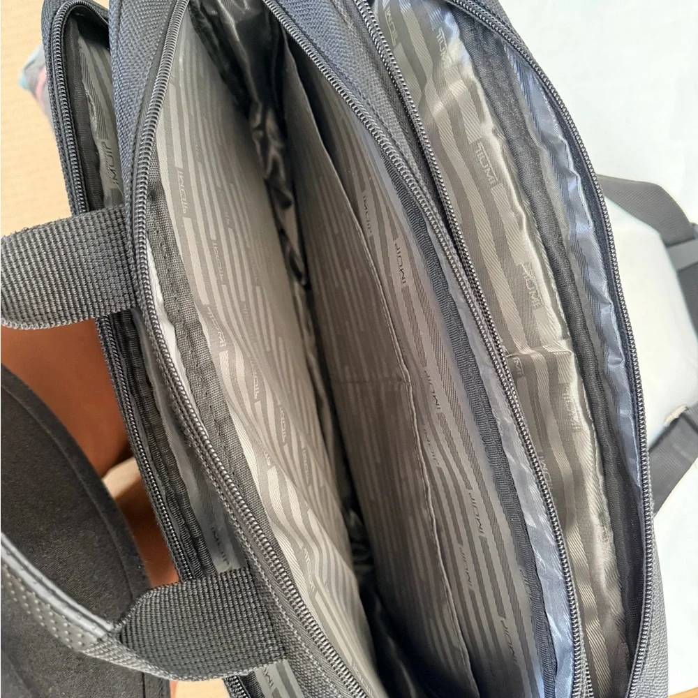 Tumi Expandable Black Laptop & Travel Bag